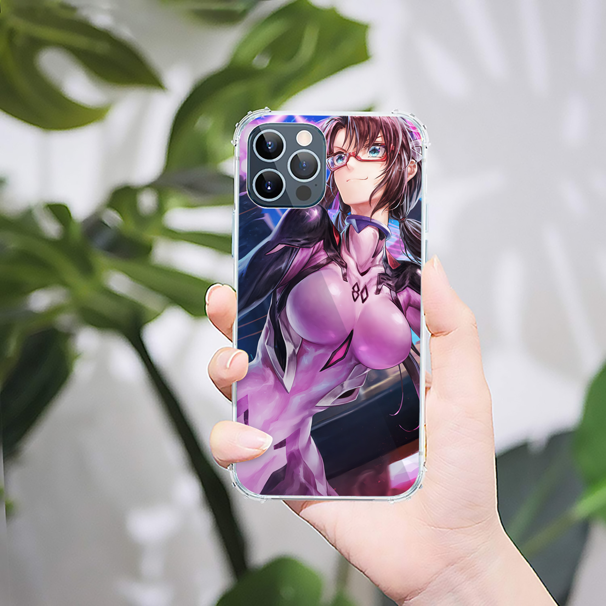 （画像用） EVA 新世紀エヴァンゲリオン 【iPhone 12シリーズ対応】透明スマホケース（クリアソフトケース）